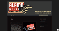 Desktop Screenshot of alamostreeteatbar.com